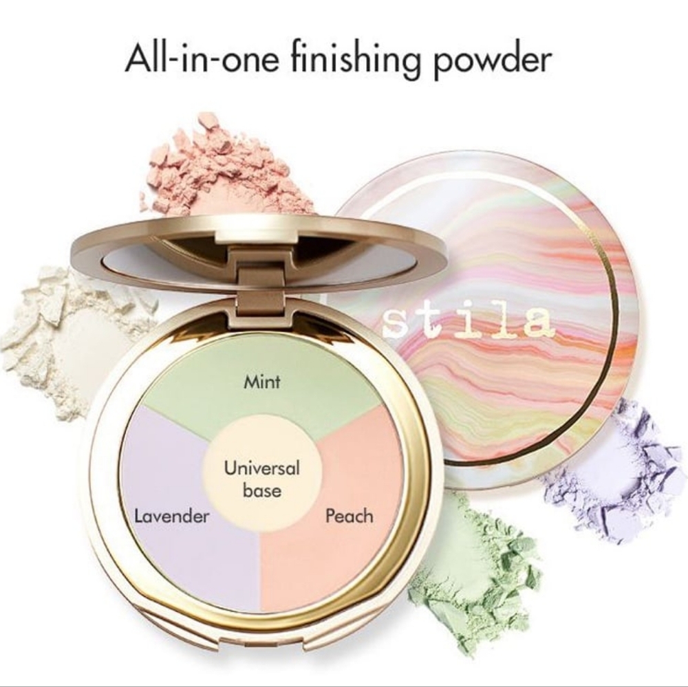Stila Correct & Perfect All-In-One Color Correcting Pressed Powder Palette-Light - Picture 2 of 11